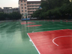丙烯酸聚氨酯解决方案：广西桂平一中